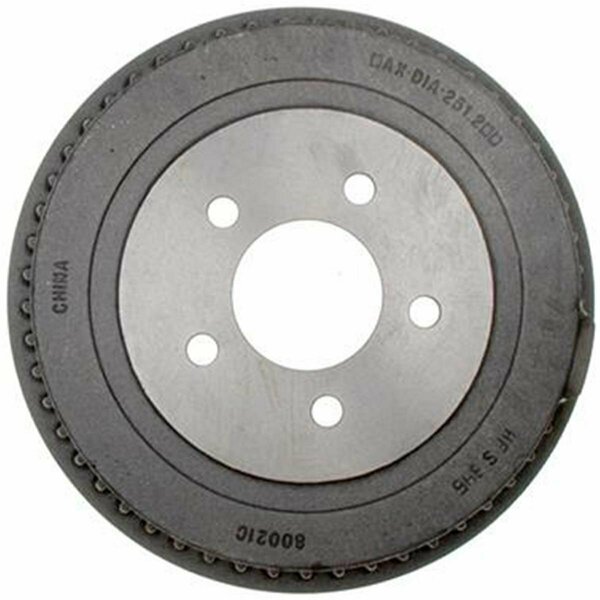 Beautyblade 9622R Professional Grade Brake Rotor - 2.72 In. BE3561753